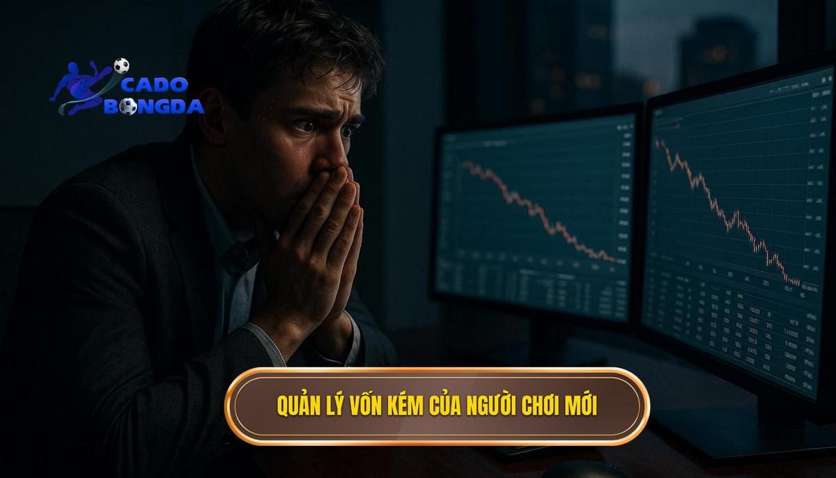 Phân Tích Chuyên Sâu Những Sai Lầm Thường Gặp Khi Cá Cược Bóng Đá 1 Quản Lý Vốn Yếu Kém – Lỗi Tử Huyệt Của Người Chơi Mới