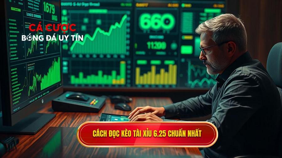 Cách đọc và tính tiền kèo tài xỉu 6.25 chuẩn xác nhất