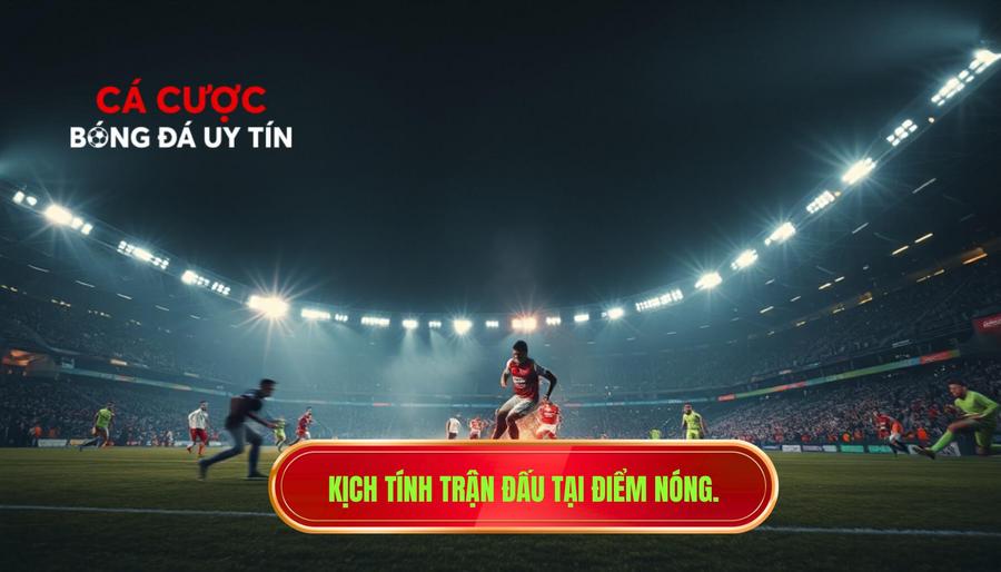Kịch tính trận đấu tại điểm nóng.